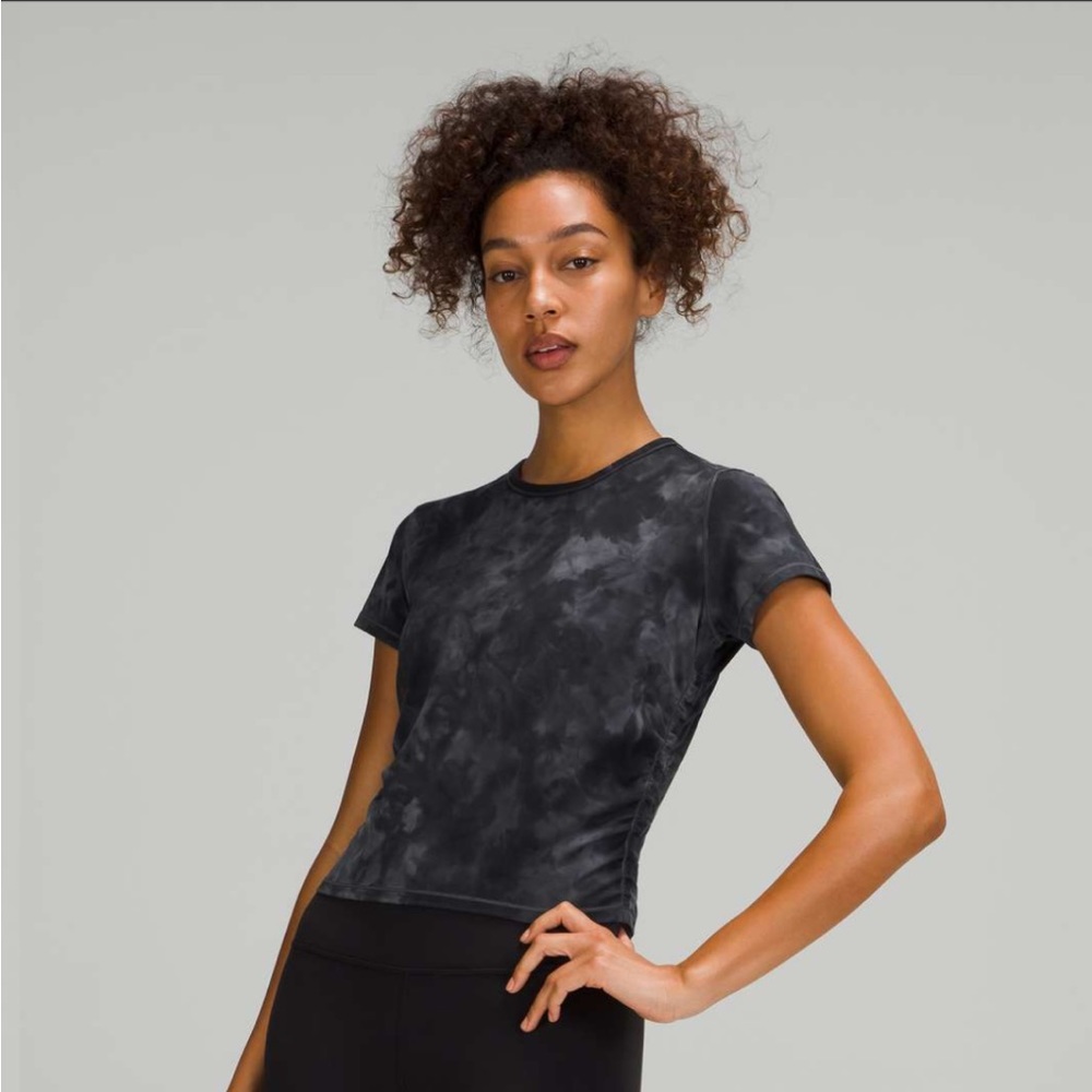 Lululemon All It Takes Short Sleeve Diamond Dye